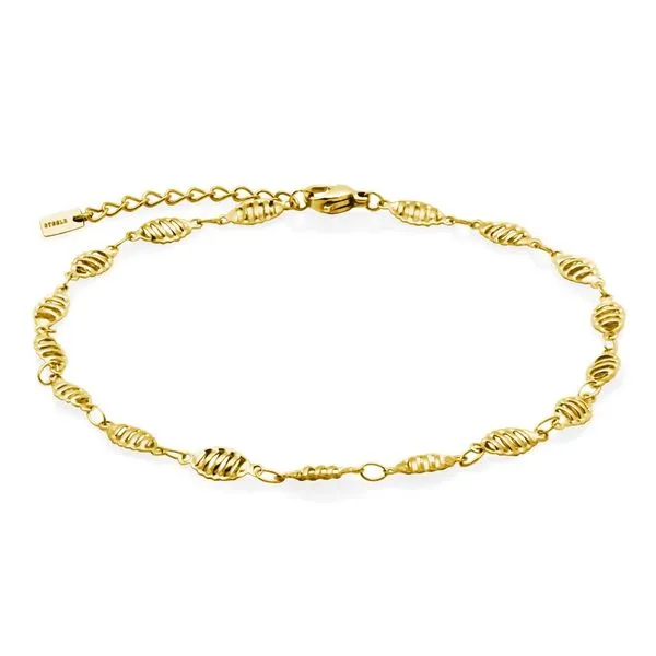Plated Stainless Steel Anklet Victoria Jewellers REGINA, SK