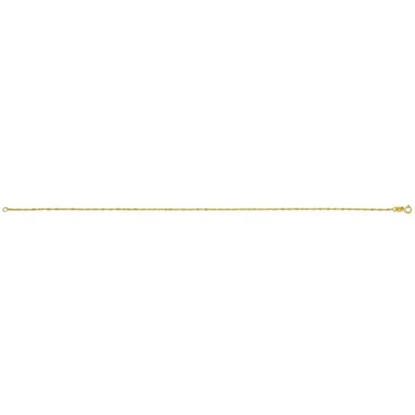 10Kt Yellow Gold Anklet Victoria Jewellers REGINA, SK