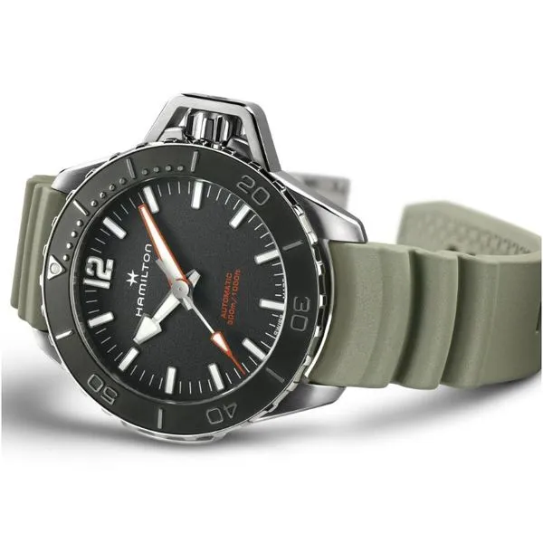 Hamilton Khaki Navy Frogman Automatic Watch Image 2 Victoria Jewellers REGINA, SK