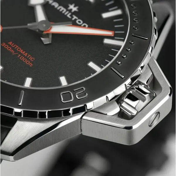 Hamilton Khaki Navy Frogman Automatic Watch Image 3 Victoria Jewellers REGINA, SK