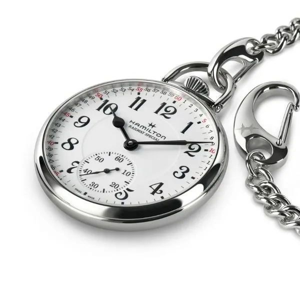 Hamilton American Classic Railroad Pocket Watch - Limited Ed. Image 2 Victoria Jewellers REGINA, SK