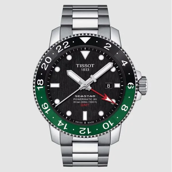TISSOT SEASTAR 1000 POWERMATIC 80 GMT Victoria Jewellers REGINA, SK