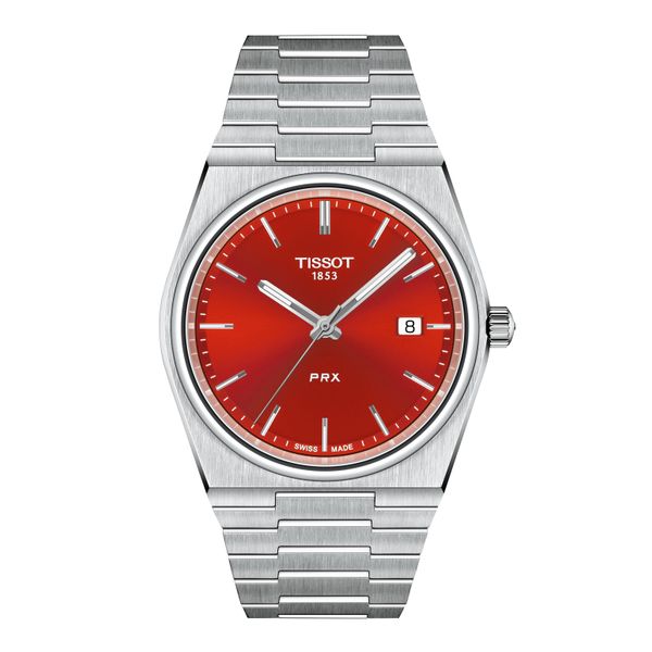 TISSOT PRX QUARTZ RED Victoria Jewellers REGINA, SK