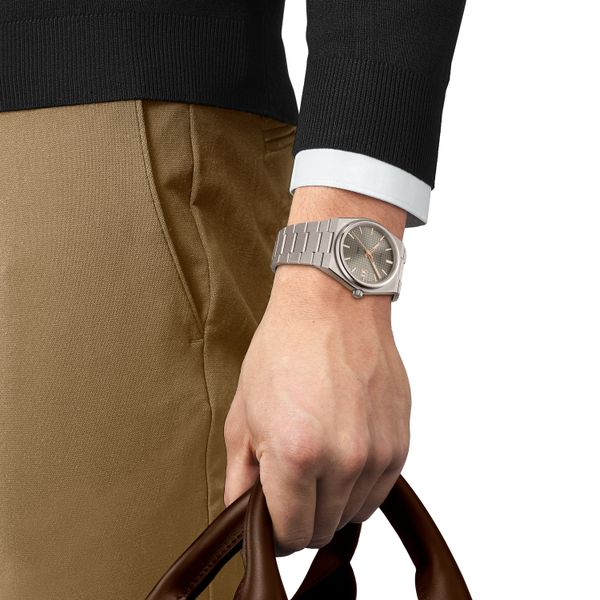 TISSOT PRX 38MM TITANIUM Image 3 Victoria Jewellers REGINA, SK