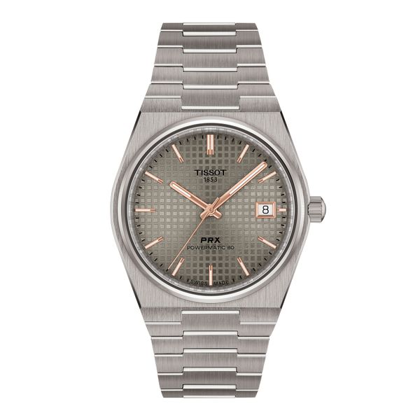TISSOT PRX 38MM TITANIUM Victoria Jewellers REGINA, SK