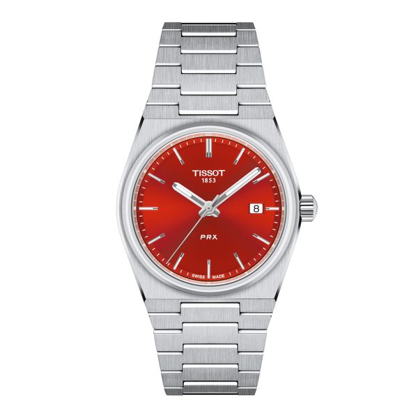TISSOT PRX QUARTZ RED Victoria Jewellers REGINA, SK