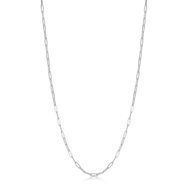 Sterling Silver Paperclip Necklace Victoria Jewellers REGINA, SK