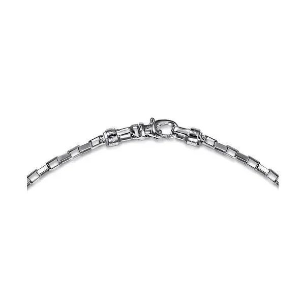 Gabriel & Co Silver Box Link Chain Image 2 Victoria Jewellers REGINA, SK