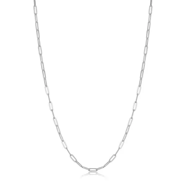 Silver Paperclip Necklace Victoria Jewellers REGINA, SK