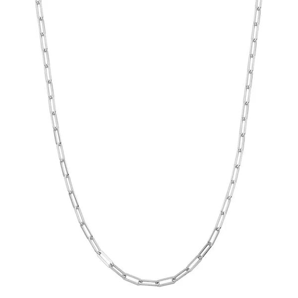 Sterling Silver Paperclip Necklace Victoria Jewellers REGINA, SK