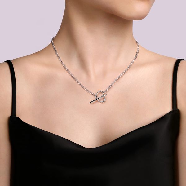 Sterling Silver Heart Necklace Image 3 Victoria Jewellers REGINA, SK
