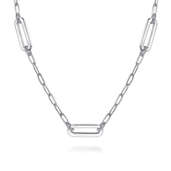 Silver Link Necklace Victoria Jewellers REGINA, SK