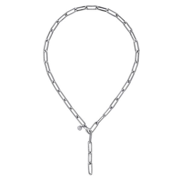 Silver Y Necklace Image 2 Victoria Jewellers REGINA, SK