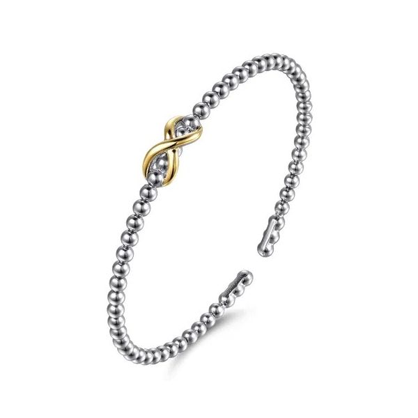 Silver and 14Kt Yellow Gold Bracelet Victoria Jewellers REGINA, SK
