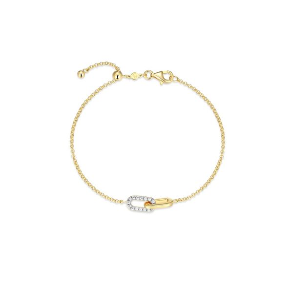 Gold Plated Lab Grown Diamond Bracelet Victoria Jewellers REGINA, SK