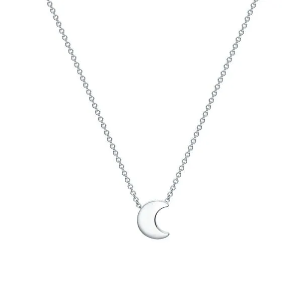 BIRKS Essential Silver Moon Pendant Victoria Jewellers REGINA, SK