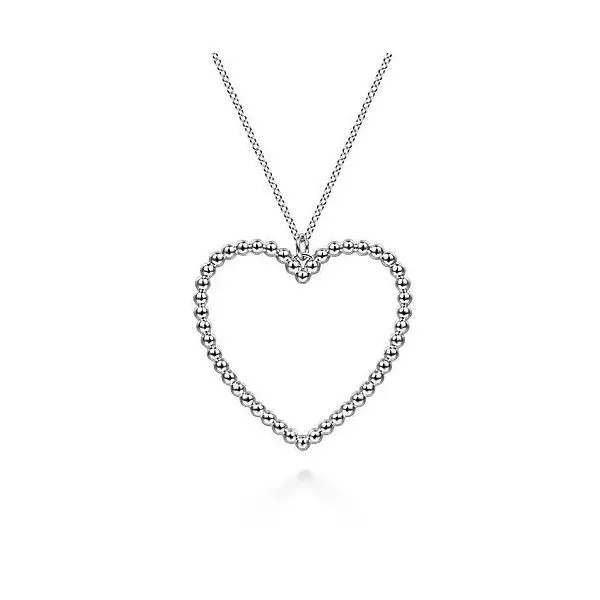 Silver Heart Necklace Victoria Jewellers REGINA, SK