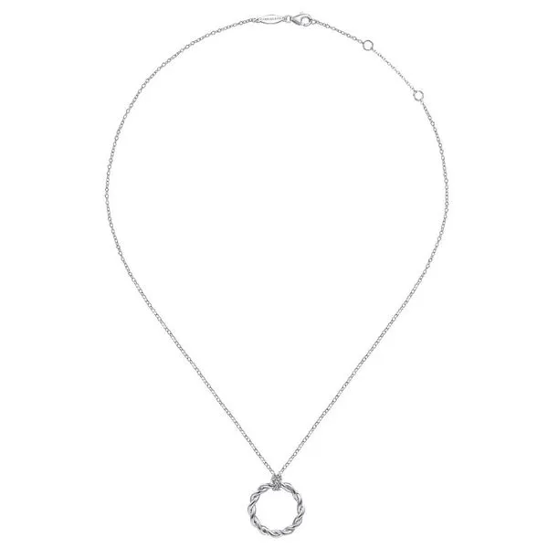 Gabriel & Co Sterling Silver Pendant Victoria Jewellers REGINA, SK