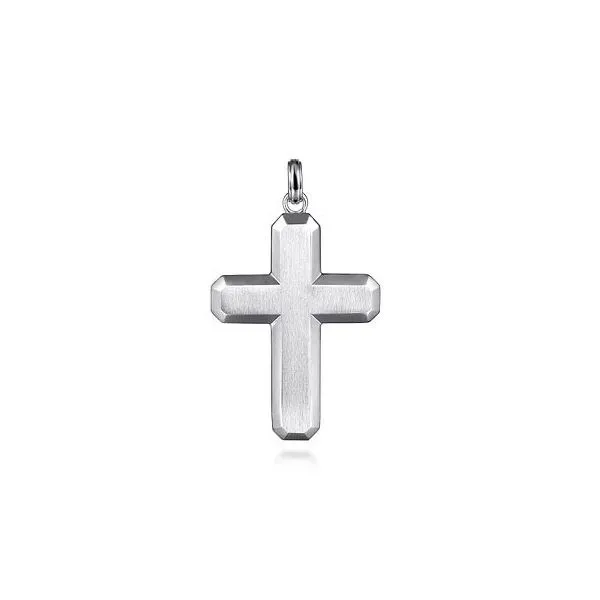 Gabriel & Co Sterling Silver Cross Pendant Victoria Jewellers REGINA, SK