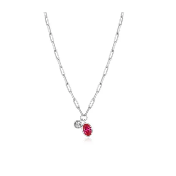Silver Birthstone Necklace Victoria Jewellers REGINA, SK
