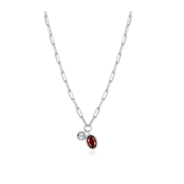 Silver Birthstone Necklace Victoria Jewellers REGINA, SK
