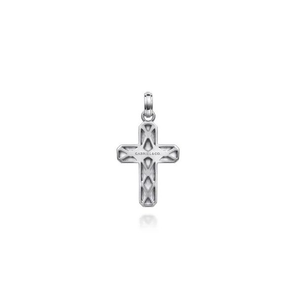 Silver Cross Pendant Image 2 Victoria Jewellers REGINA, SK