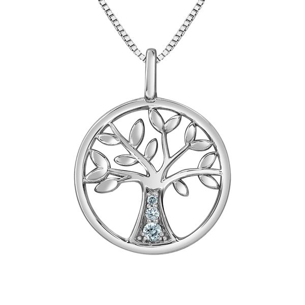 Sterling Silver Lab Grown Diamond Pendant Victoria Jewellers REGINA, SK
