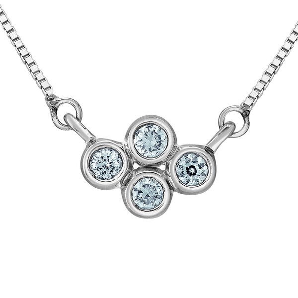Sterling Silver Lab Grown Diamond Pendant Victoria Jewellers REGINA, SK