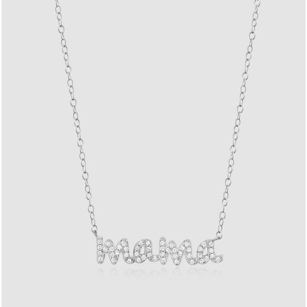 Sterling Silver Lab Grown Diamond 