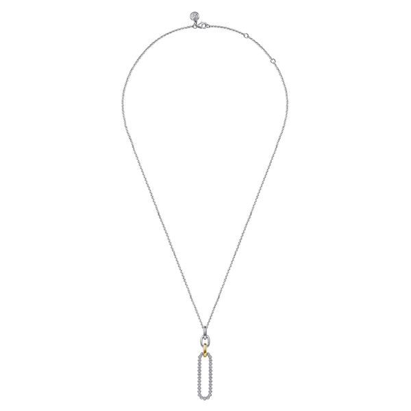 14Kt Yellow Gold and Sterling Silver Pendant Image 3 Victoria Jewellers REGINA, SK