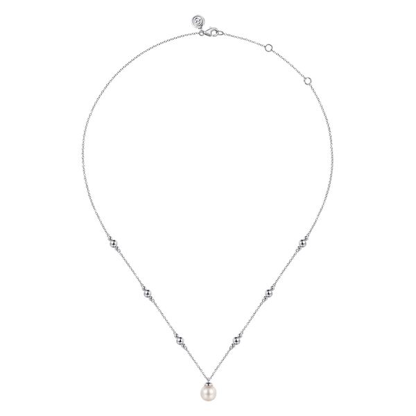 Silver Pearl Necklace Image 2 Victoria Jewellers REGINA, SK