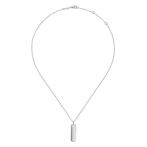 Silver Long Charm Pendant Necklace Image 2 Victoria Jewellers REGINA, SK
