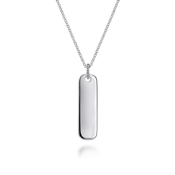 Silver Long Charm Pendant Necklace Victoria Jewellers REGINA, SK