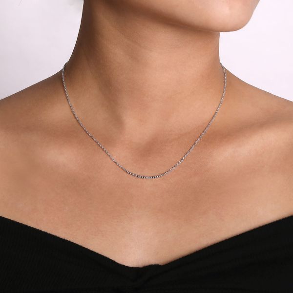 Silver Bar Necklace Image 3 Victoria Jewellers REGINA, SK