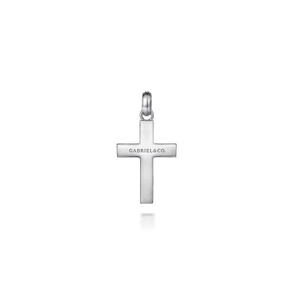 Gabriel & Co Sterling Silver Cross Pendant Image 2 Victoria Jewellers REGINA, SK
