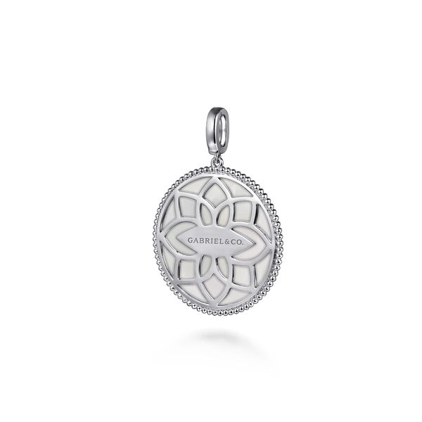 Sterling Silver Compass Pendant Image 2 Victoria Jewellers REGINA, SK