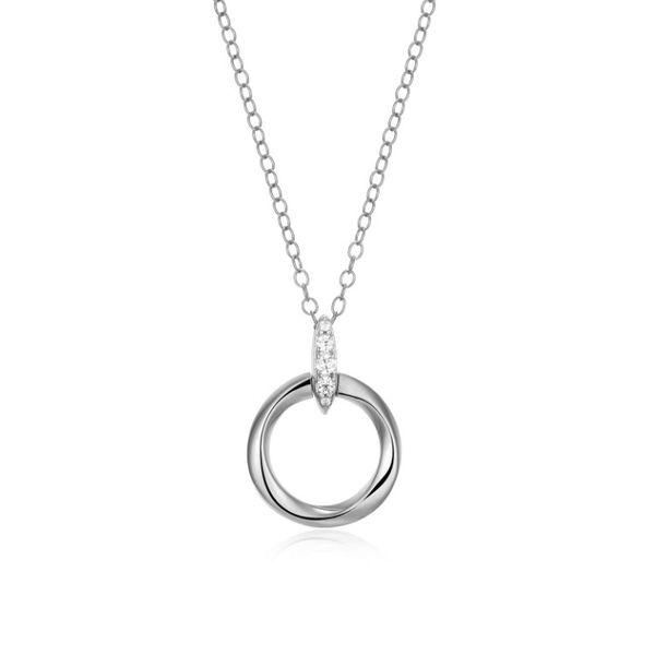 Sterling Silver Lab Grown Diamond Pendant Victoria Jewellers REGINA, SK
