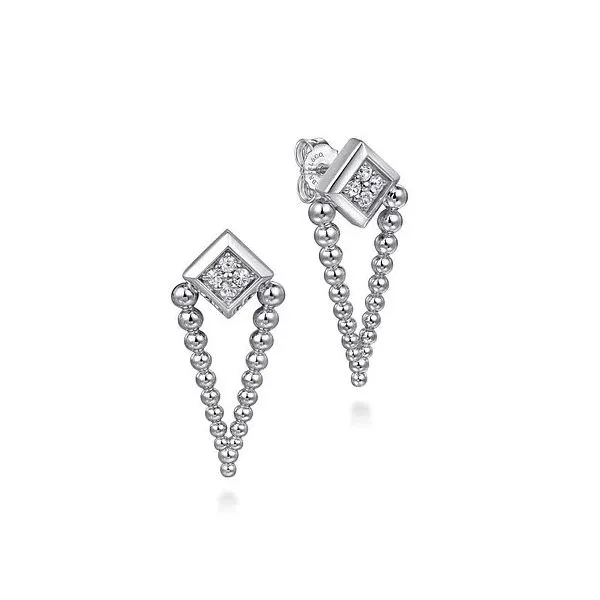 Gabriel & Co Silver Earrings Victoria Jewellers REGINA, SK