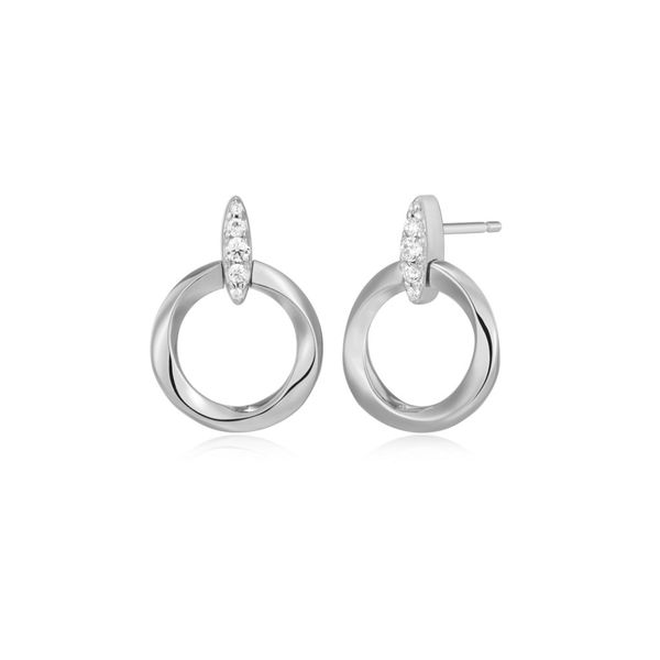 Sterling Silver Lab Grown Diamond Earrings Victoria Jewellers REGINA, SK