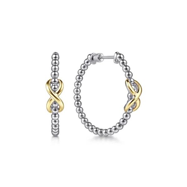 Infinity Hoop Earrings Victoria Jewellers REGINA, SK