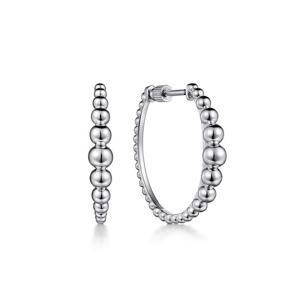 Silver Hoop Earrings Victoria Jewellers REGINA, SK