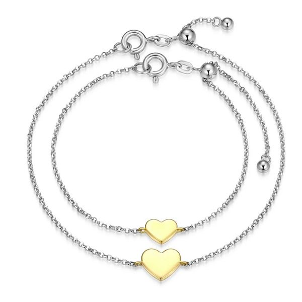Mom and Me Silver Bracelet Set Victoria Jewellers REGINA, SK