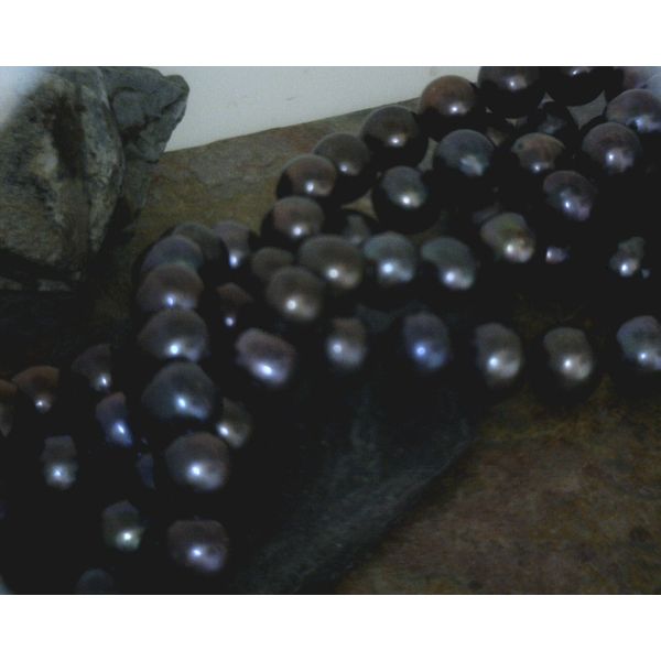 Black Pearl Necklace 35