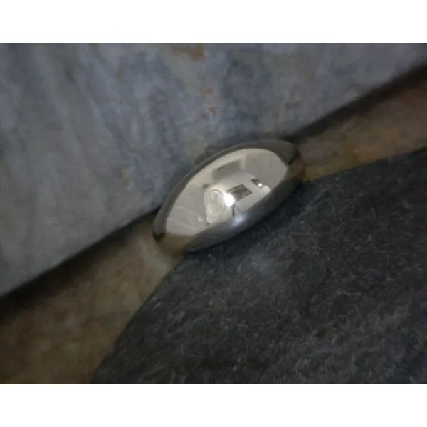 14K White 10mm Dome Ring Vulcan's Forge LLC KANSAS CITY, MO
