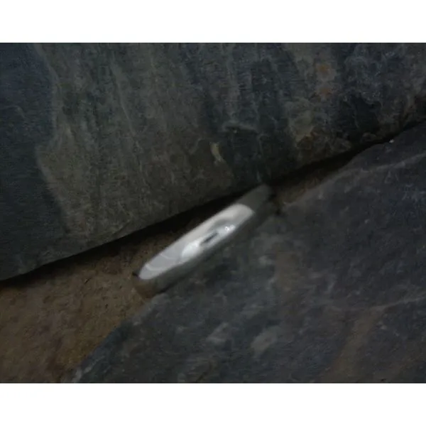 Platinum 3mm Half Round Band Size 5 Vulcan's Forge LLC KANSAS CITY, MO