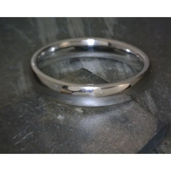 14KTWG 4mm Half Round Comfort Band Vulcan's Forge LLC Kansas City, MO