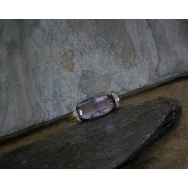 10kt yg amethyst ring Vulcan's Forge LLC KANSAS CITY, MO