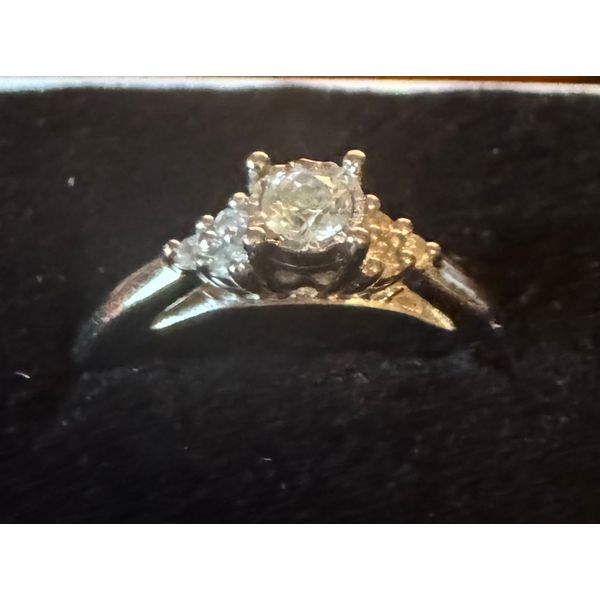 White Gold Diamond Engagement Ring Image 3 Vulcan's Forge LLC KANSAS CITY, MO