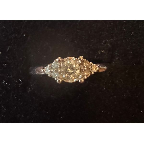 White Gold Diamond Engagement Ring Vulcan's Forge LLC KANSAS CITY, MO