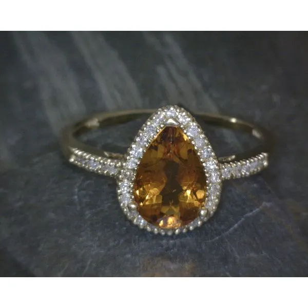 10KYG CITRINE & .13CTW DIA R Vulcan's Forge LLC Kansas City, MO